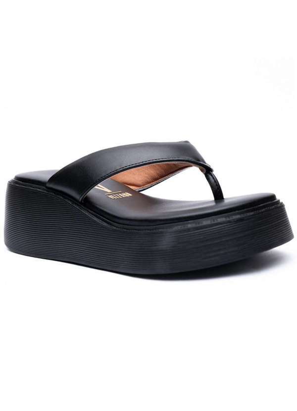 Vizzano - Chinelo Vizzano Flat Feminino Preto