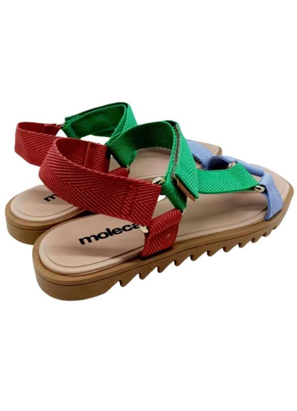 Moleca - Rasteira Moleca Tratorada Feminina Rosa 3