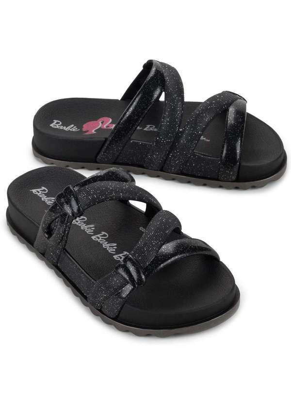 Grendene Kids - Papete Grendene Kids Barbie Menina Preto