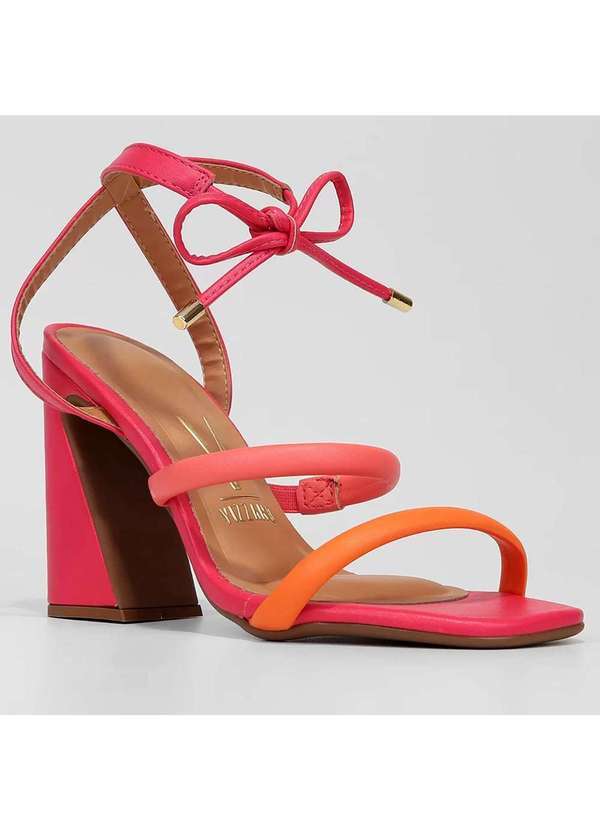 Vizzano - Sandalia Vizzano Amarracao Feminina Rosa