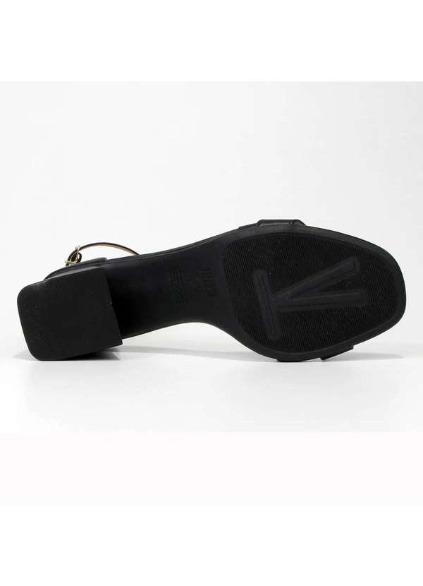 Vizzano - Sandalia Vizzano Salto Bloco Feminina Preto 5