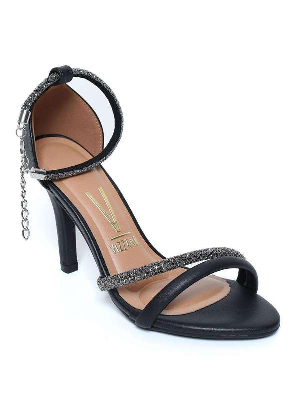 Salto Fino Vizzano Preto Sapato Scarpin Vizzano Salto Clearance
