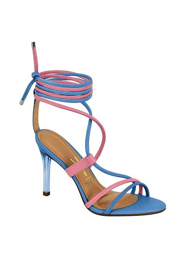 Vizzano - Sandalia Vizzano Tiras Bicolor de Amarrar Azul