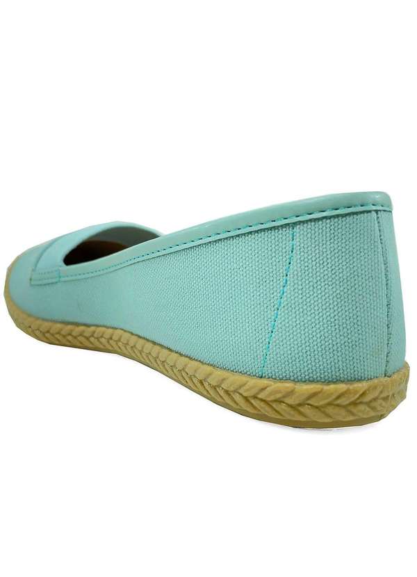 Moleca - Alpargata Moleca Elastico Lona Sider - Azul Claro Azul 4