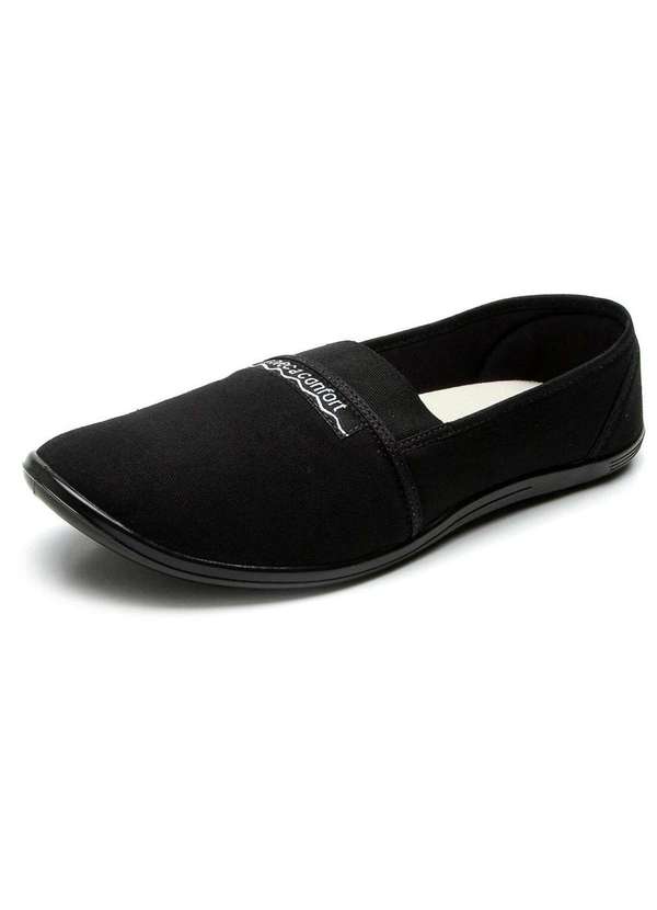 Moleca - Alpargata Moleca Tecido Lona Feminina Preto