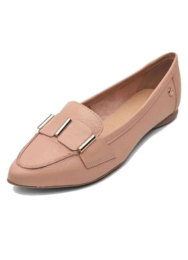 Bottero - Sapatilha Couro Bottero Burnish Brown Sugar Nude