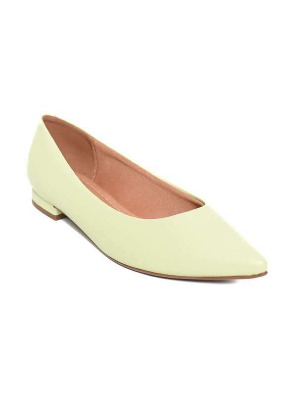 Vizzano - Sapatilha Vizzano Bico Fino Feminina Verde