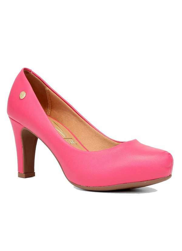 Vizzano - Scarpin Vizzano Meia Pata - Rosa Pink Rosa