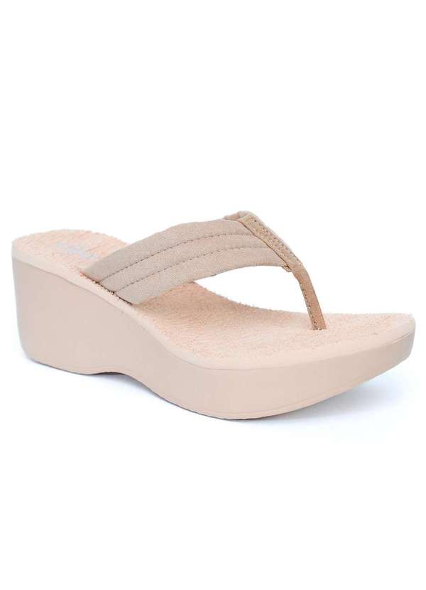 Dijean - Tamanco Dijean Plataforma Feminino Nude