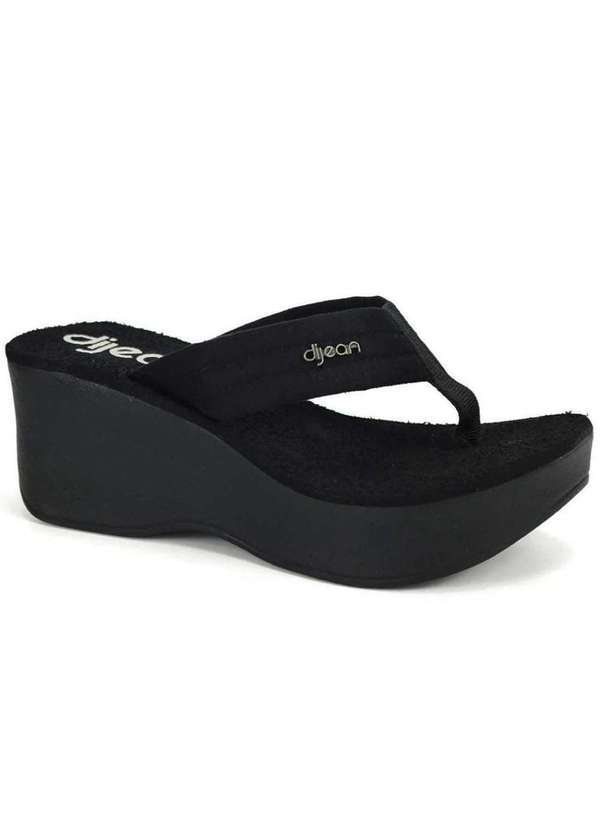 Dijean - Tamanco Dijean Plataforma Spikes Feminino Preto