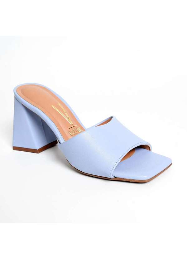 Vizzano - Tamanco Vizzano Salto Bloco Color Azul