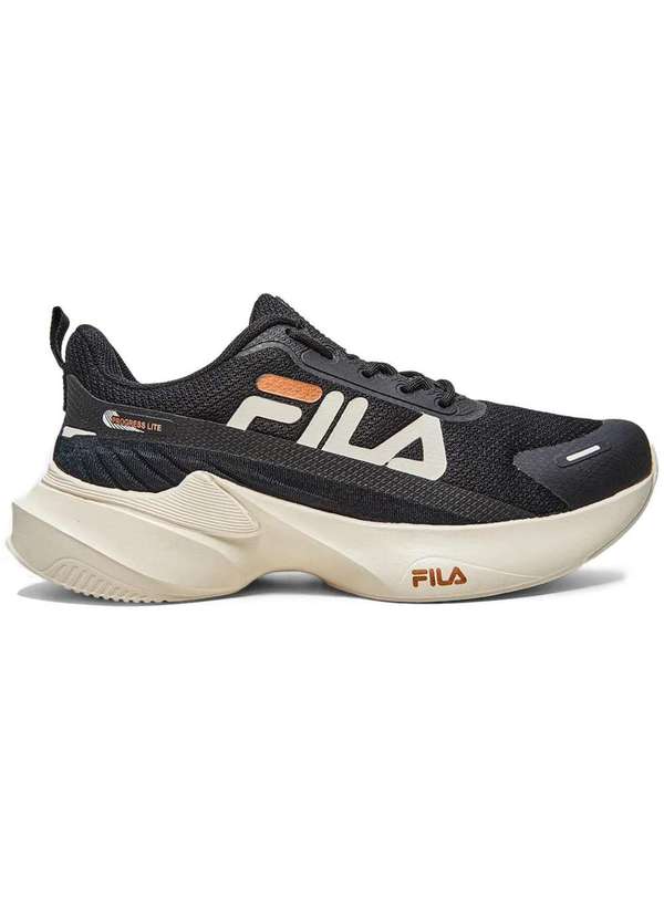 Fila - Tenis Fila Progress Lite Feminino Preto