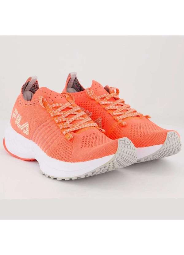 Fila - Tenis Fila Spider Knit Feminino Vermelho