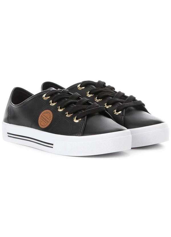 Moleca - Tenis Moleca Basico Sardenha Neo I Feminino Preto