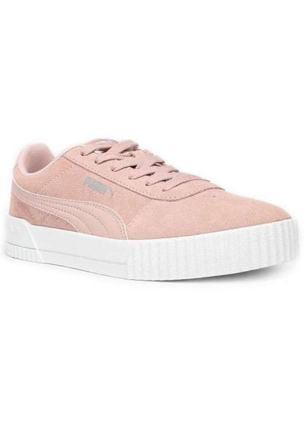 Puma - Tenis Puma Carina Bdp Feminino - Rosa e Prata Rosa