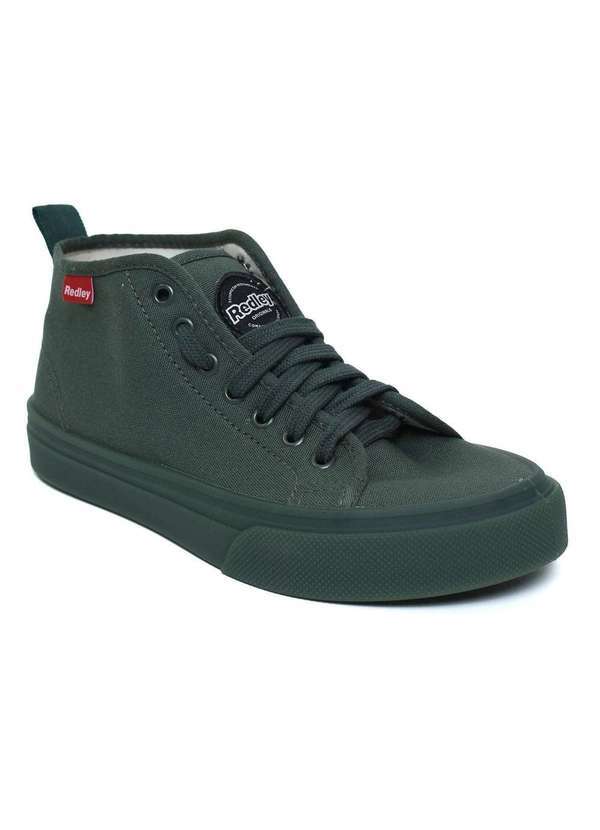 Redley - Tenis Redley Originals Cano Alto Monocromo Verde