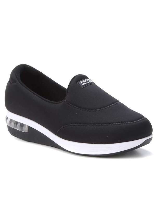 Modare - Tenis Slip On Modare Liso Feminino Preto