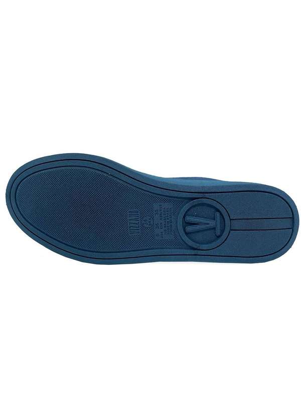 Vizzano Tenis Vizzano Camurca Metal Feminino Azul