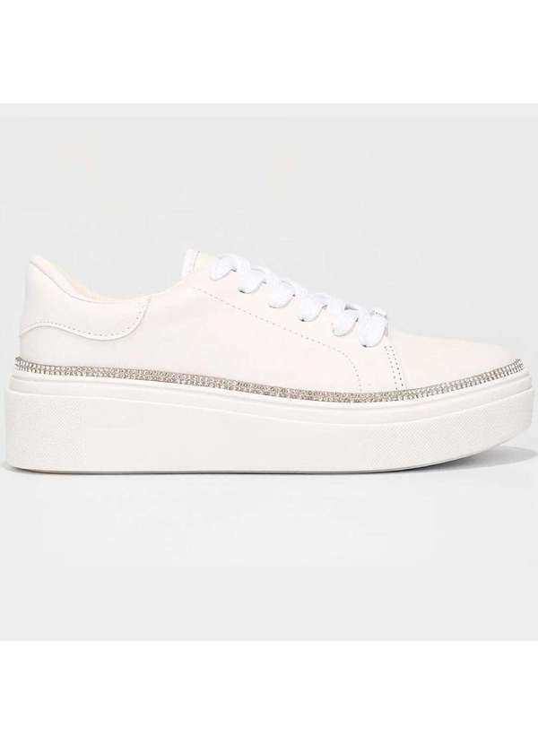 Vizzano - Tenis Vizzano Strass Feminino Branco 2