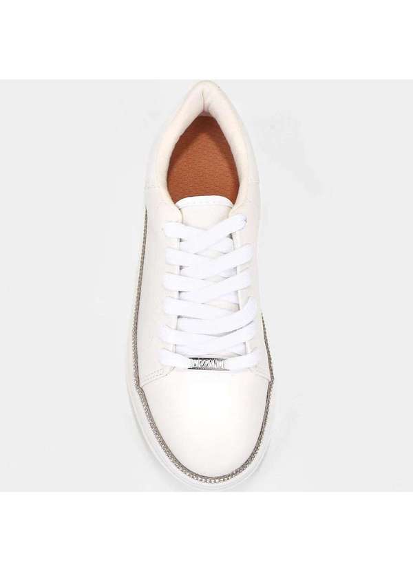 Vizzano - Tenis Vizzano Strass Feminino Branco 3