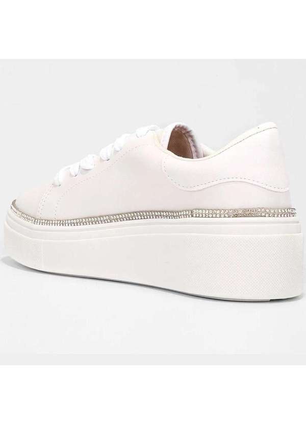 Vizzano - Tenis Vizzano Strass Feminino Branco 4