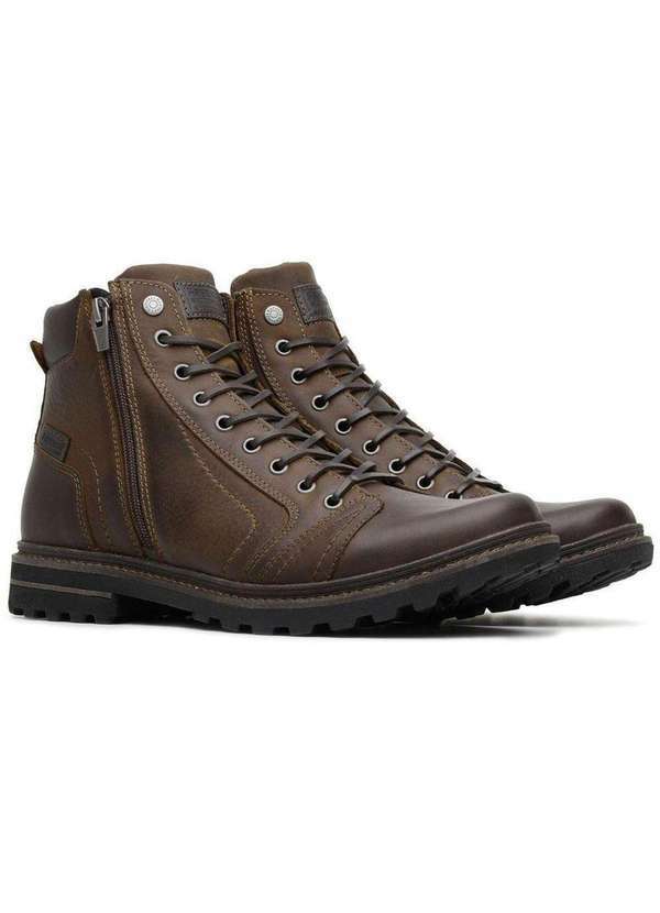 Freeway - Bota Couro Freeway Absolut 1 Masculina - Marrom Marrom