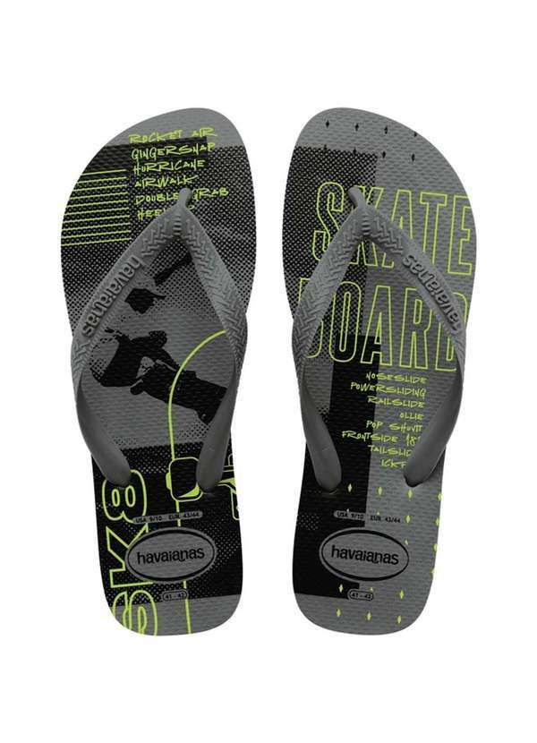 Havaianas - Chinelo Havaianas Top Athletic Masculino Cinza