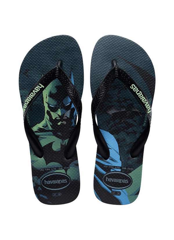 Havaianas - Chinelo Havaianas Top Herois Dc - Preto Preto