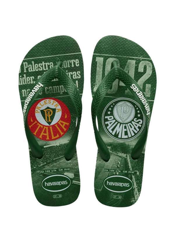 Havaianas - Chinelo Havaianas Top Times Palmeiras Masculino Verde