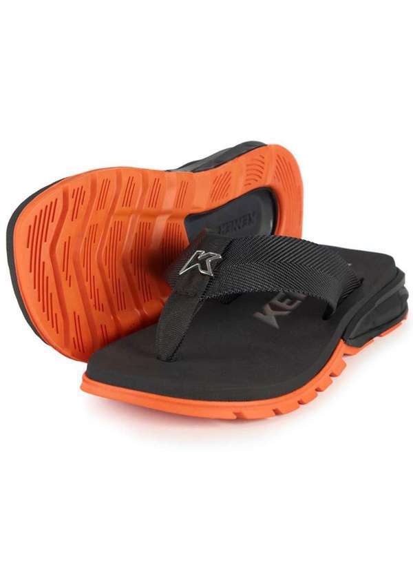 Kenner - Chinelo Kenner Orak Masculino Preto