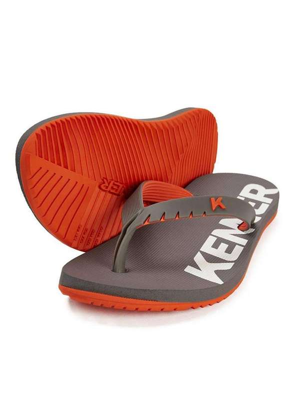 Kenner - Chinelo Kenner Red Masculino Cinza