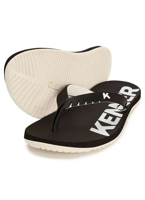 Kenner - Chinelo Kenner Red Masculino Preto