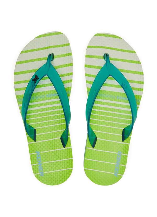 Kenner - Chinelo Kenner Summer Degrade Masculino Verde 2