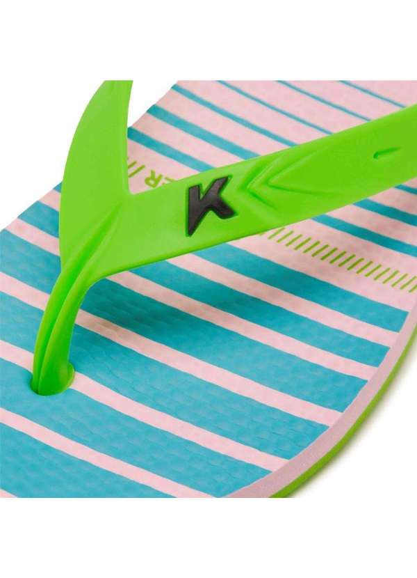 Kenner - Chinelo Kenner Summer Degrade Masculino Verde 4