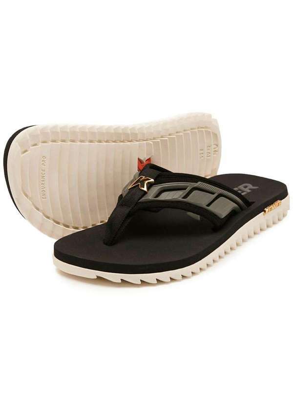 Kenner - Sandalia Kenner Kivah Full Force Masculina Preto