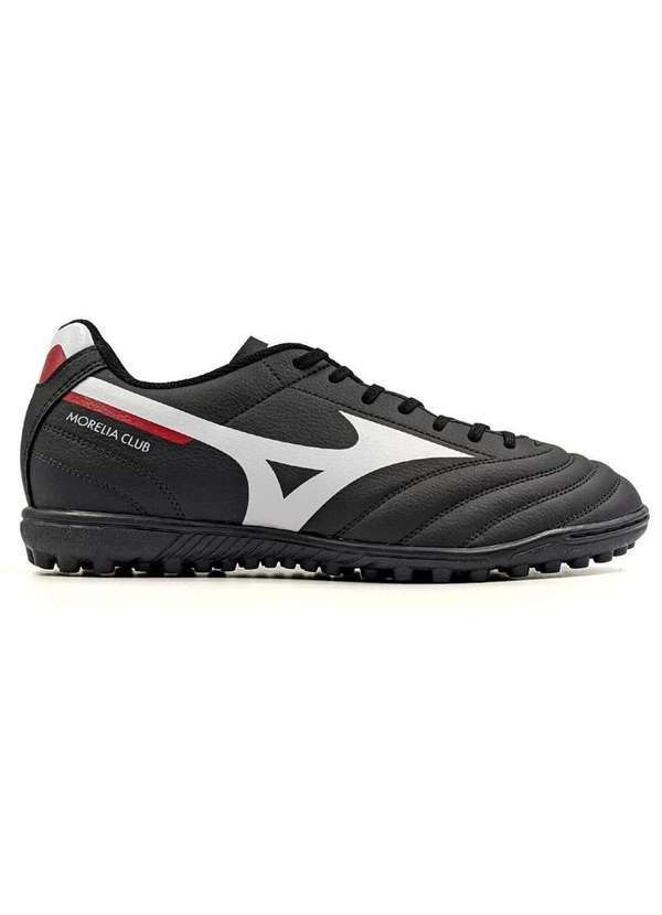Mizuno - Chuteira Society Mizuno Morelia Club as Masculina Preto