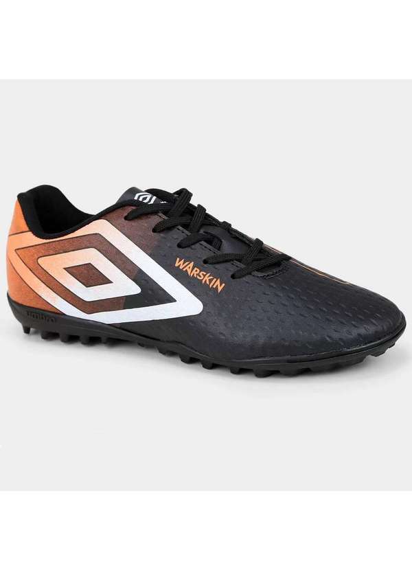 Umbro - Chuteira Society Umbro Warskin Unissex Preto