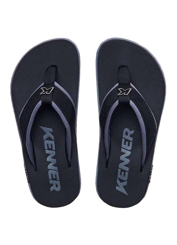 Kenner - Sandalia Kenner Kivah Cushy Masculina Preto 2