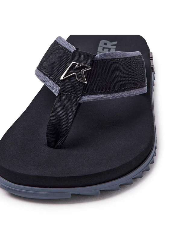 Kenner - Sandalia Kenner Kivah Cushy Masculina Preto 4