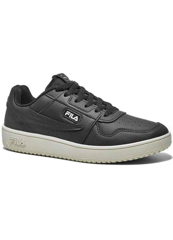 Fila - Tenis Couro Fila Acd Classic Masculino Preto