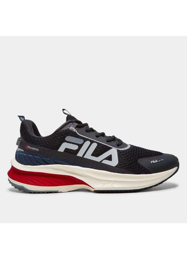 Fila - Tenis Fila Progress Masculino Preto
