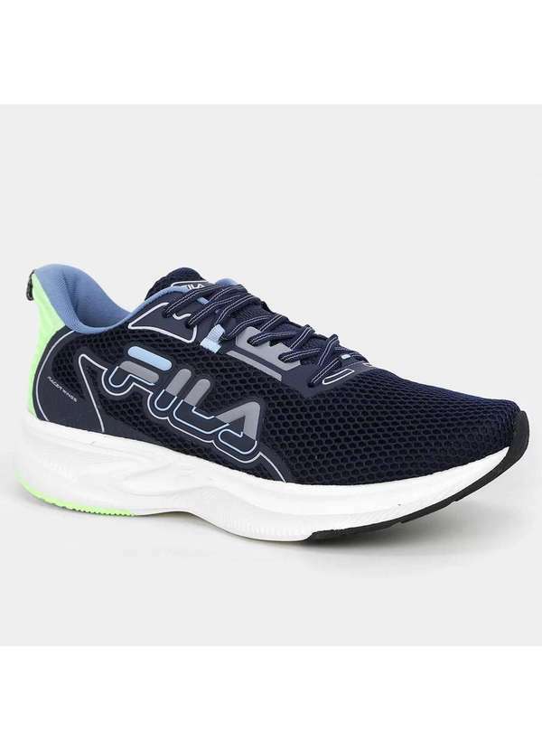 Fila - Tenis Fila Racer Wings Masculino - Marinho e Azul Azul