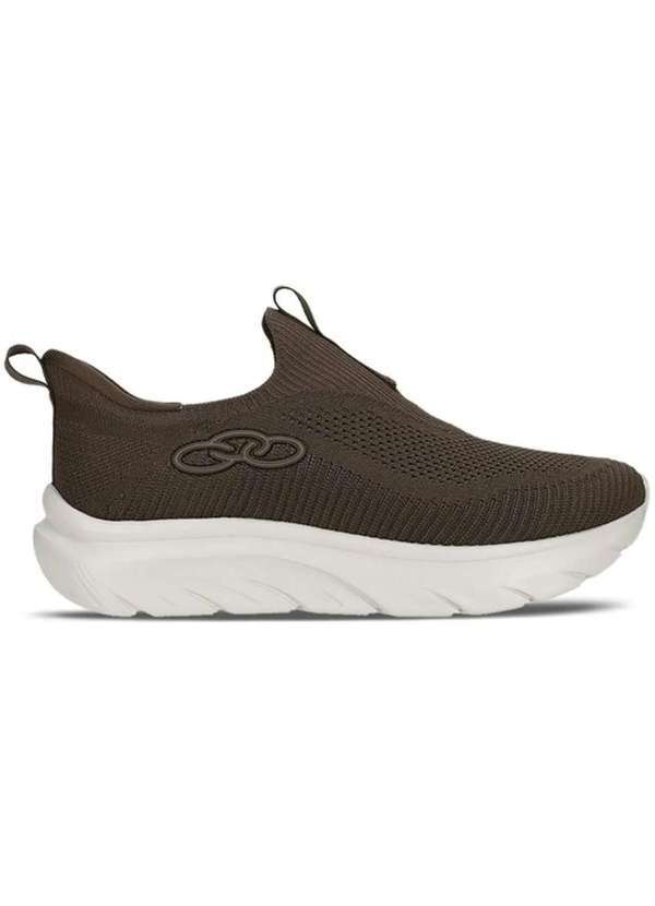 Olympikus - Tenis Olympikus Clic Masculino Marrom