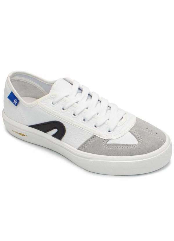 Rainha - Tenis Rainha Unissex Vl 2500 Confort - Branco e Preto Branco