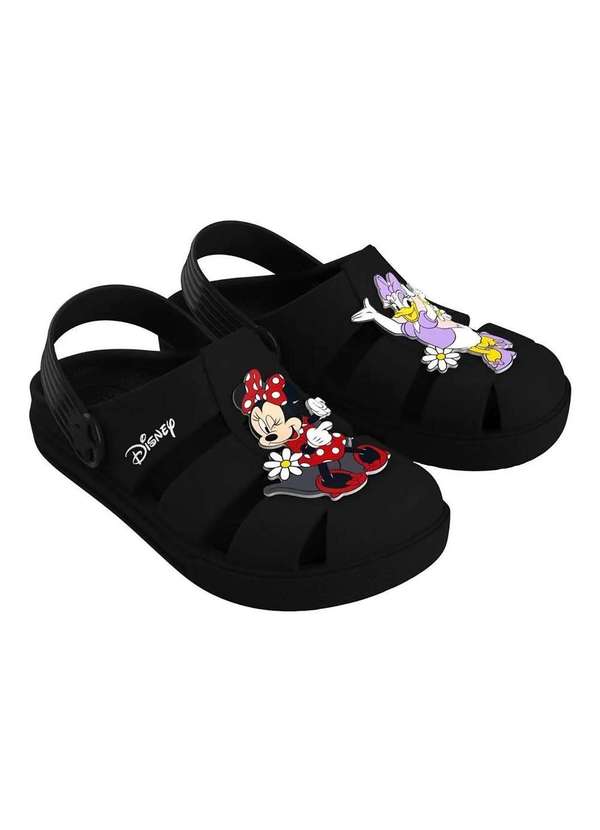 Grendene - Babuche Infantil Disney Fun Pic Grendene Kids Preto