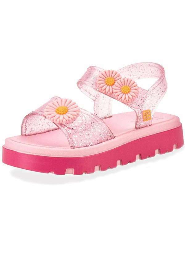 Grendene Kids - Sandalia Infantil Zaxynina Flower Rosa