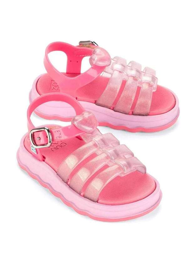 Grendene Kids - Sandalia Infantil Zaxynina Power Baby Rosa