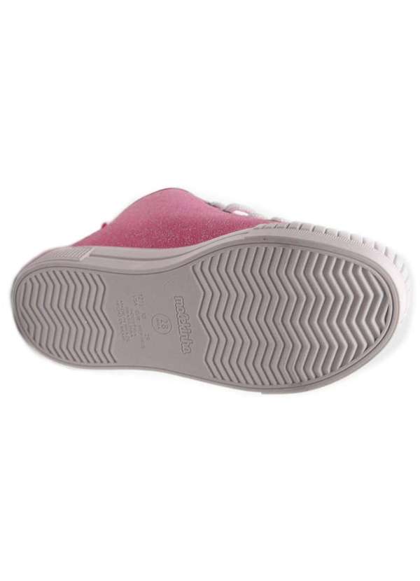 Molekinha - Tenis Infantil Molekinha Cano Alto Lona Gliter Rosa 6