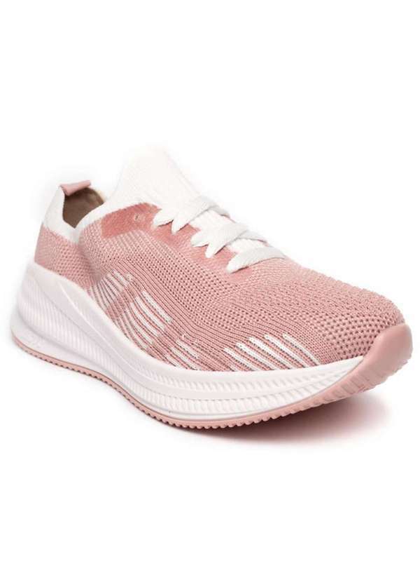 Molekinha - Tenis Molekinha Infantil Gaspea Knit Osaka - Rosa Rosa