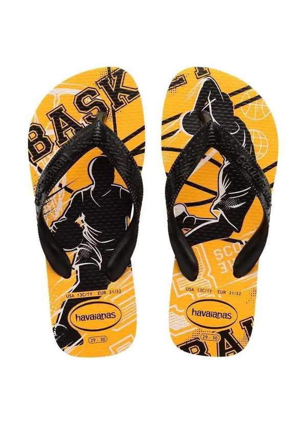 Havaianas - Chinelo Havaianas Kids Athletic Pop - Amarelo Amarelo
